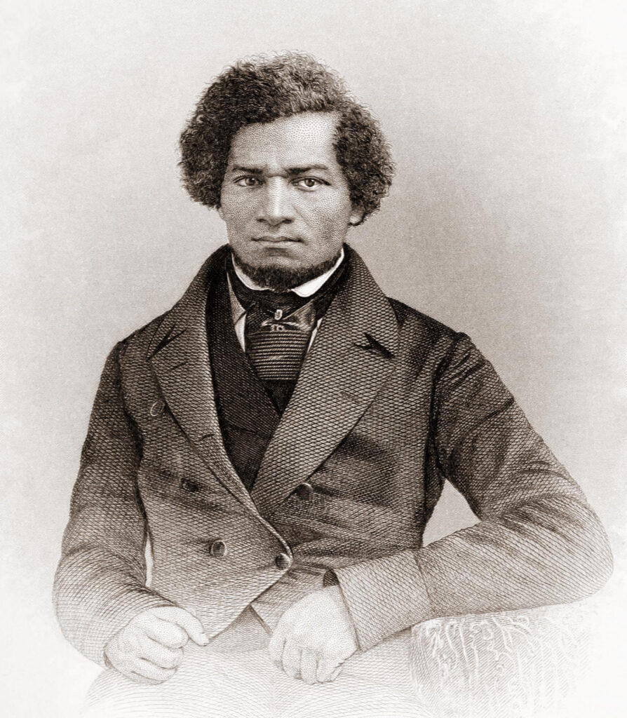 Portrait of Frederick Douglass as a younger man 