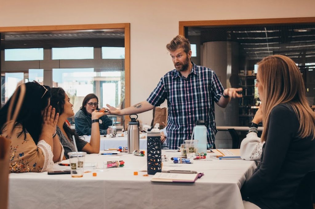 Ryan Windeknecht at the 2019 Big Orange STEM Saturday for Educators