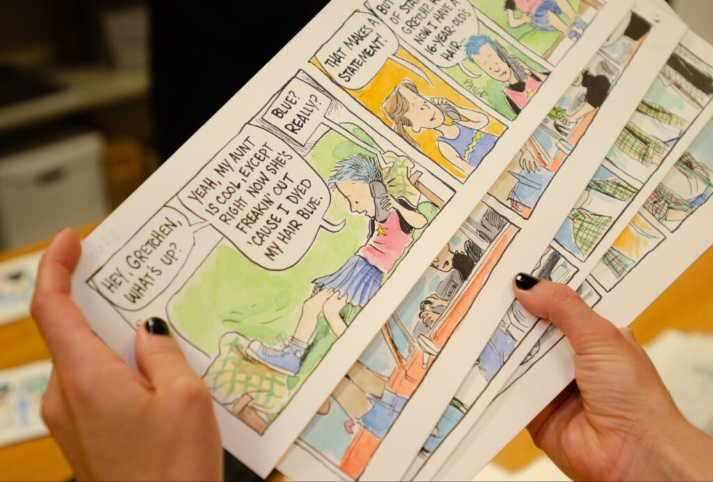 A few of Paige Braddock’s comic strips
