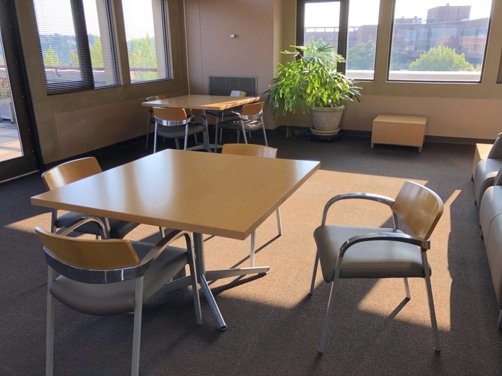 Staff Lounge in Hodges Library