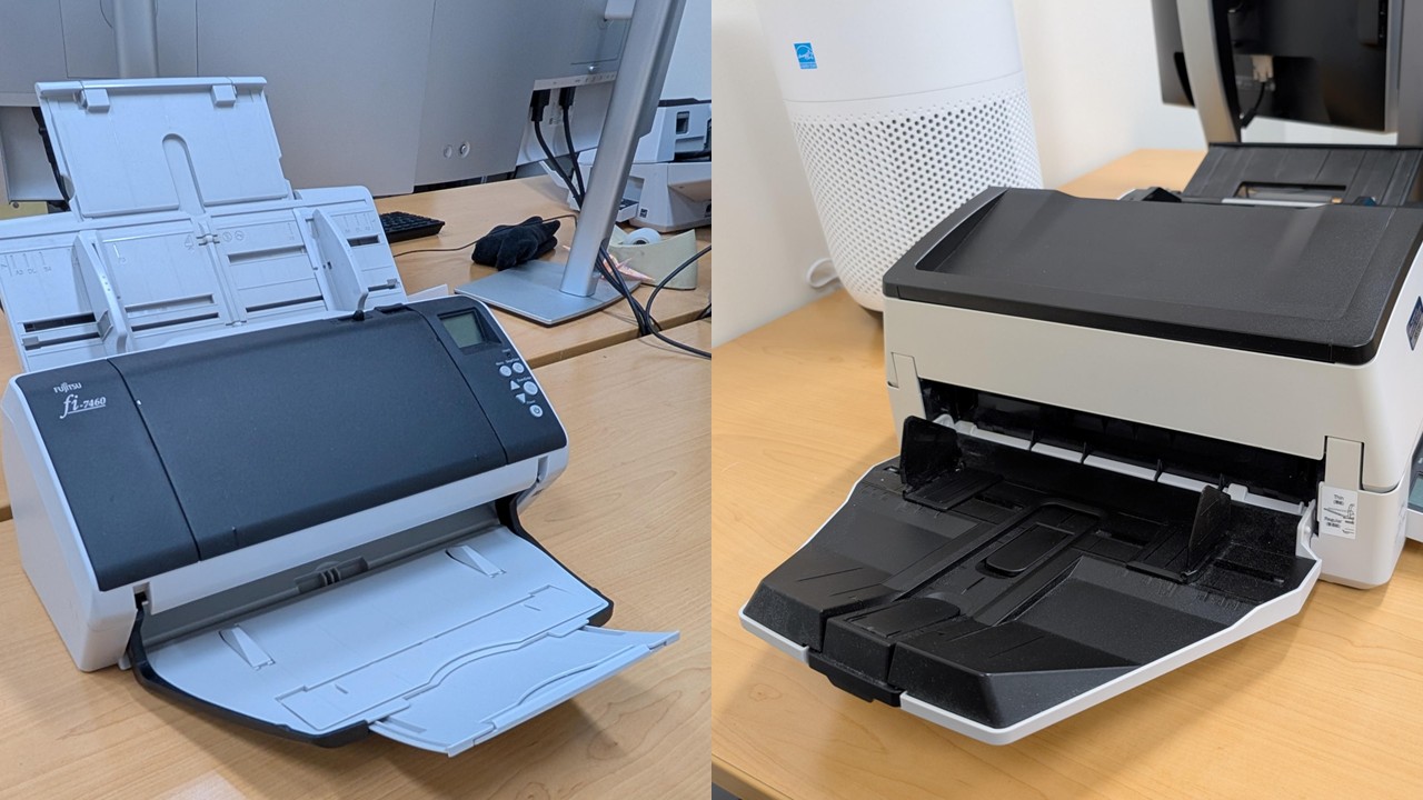 Auto document feeder scanners