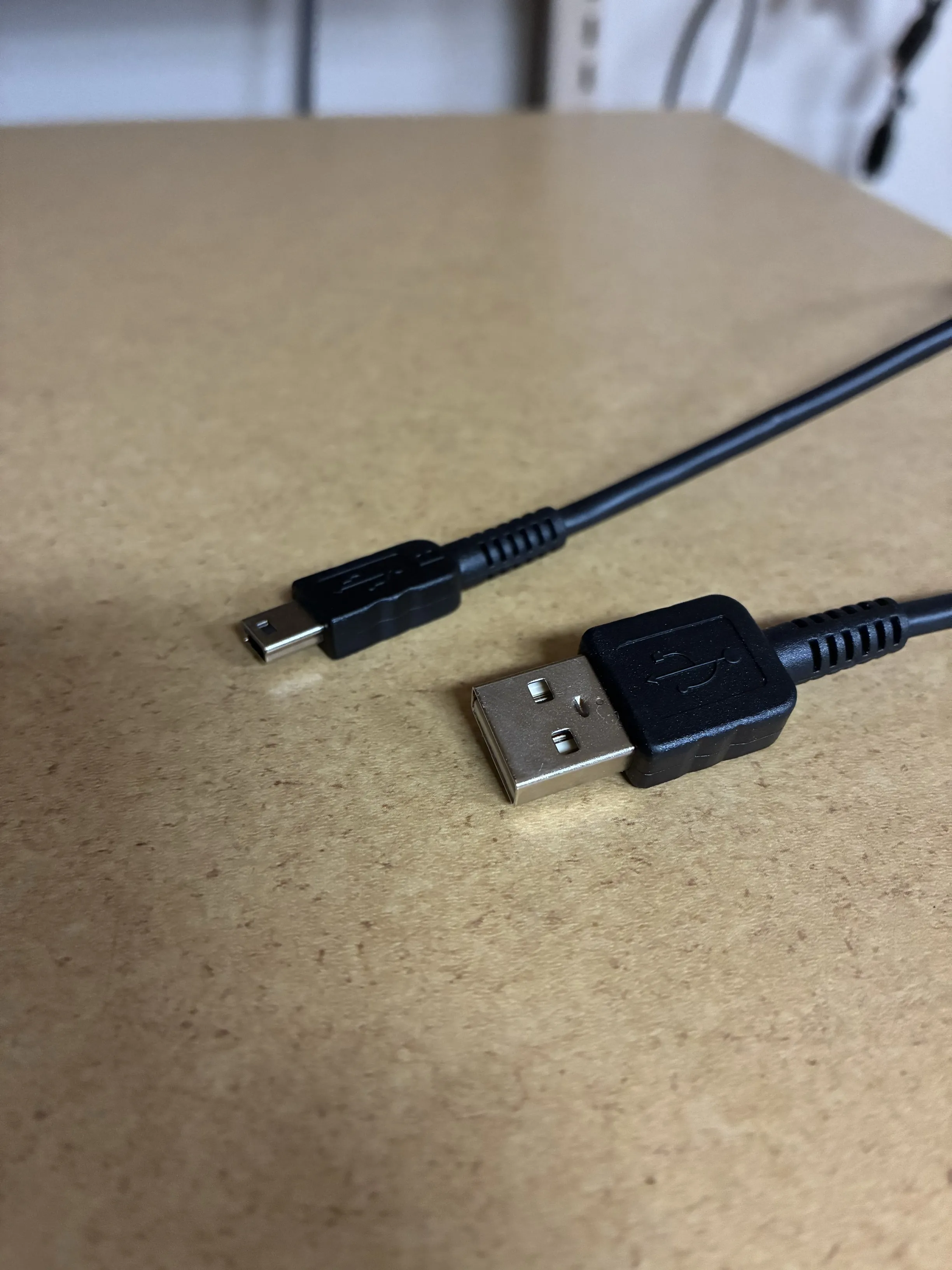 mini USB to USB-A cable