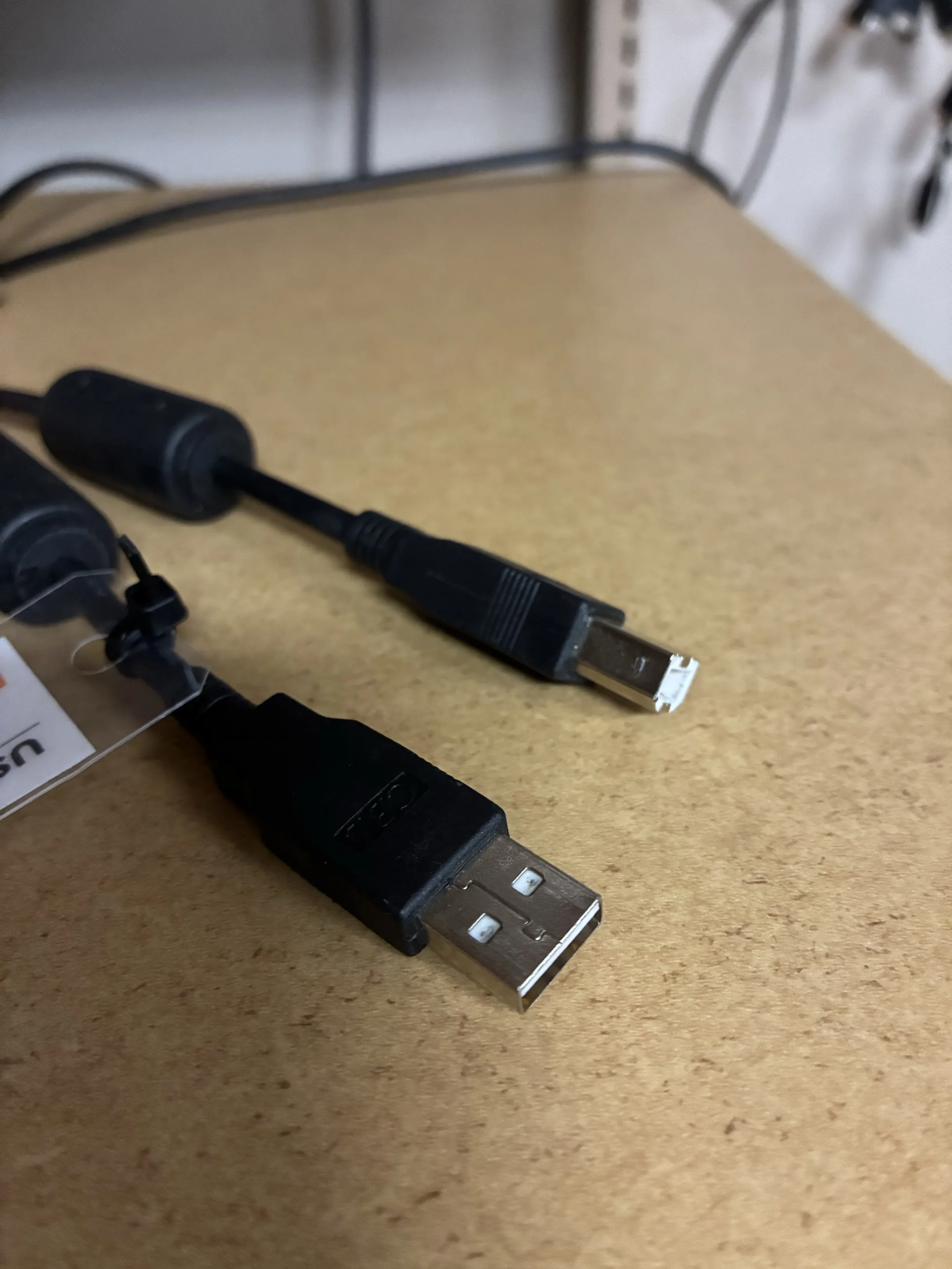 USB-A to USB-B cable