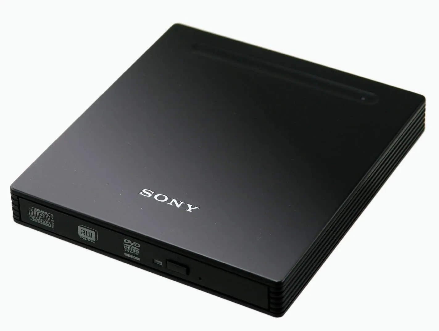 Sony-branded external DVD drive