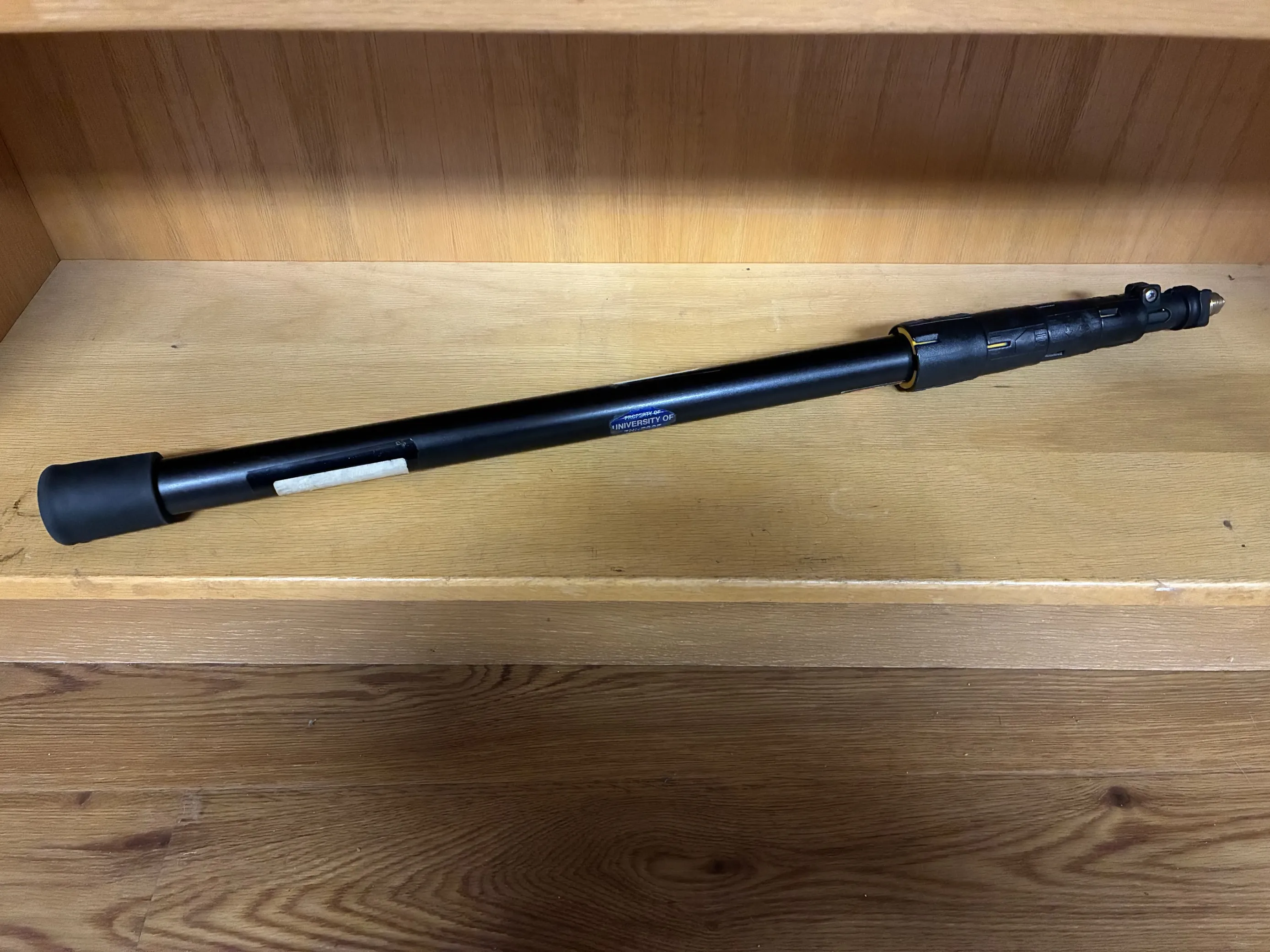 Pole for microphone boom mount