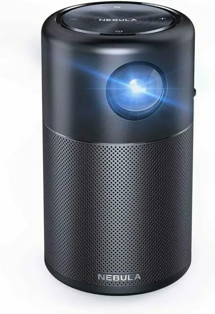 small upright projector with build-in speakers