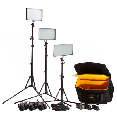 photo of ikan brand LED lights on stands