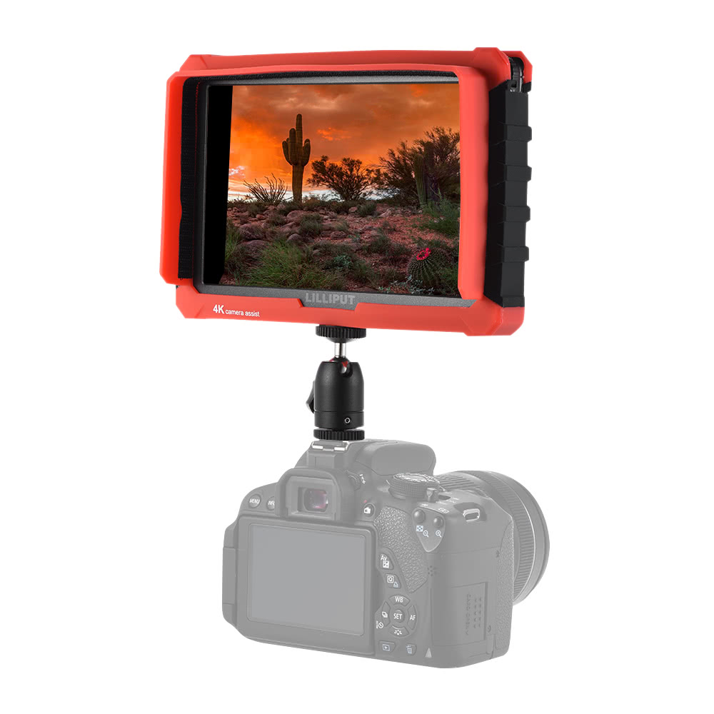 photo graph of video field monitor