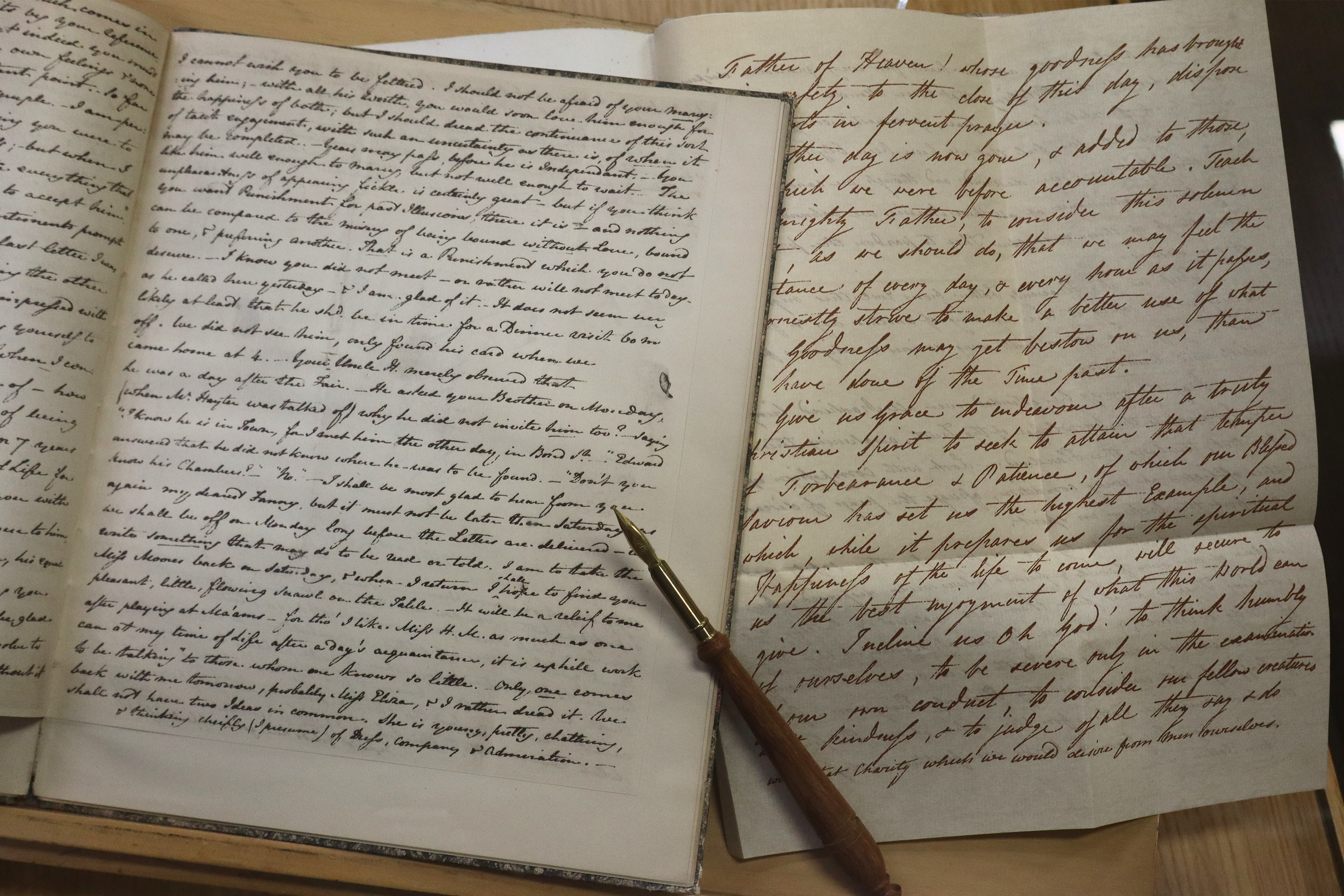 Facsimiles of some of Jane Austen’s correspondence