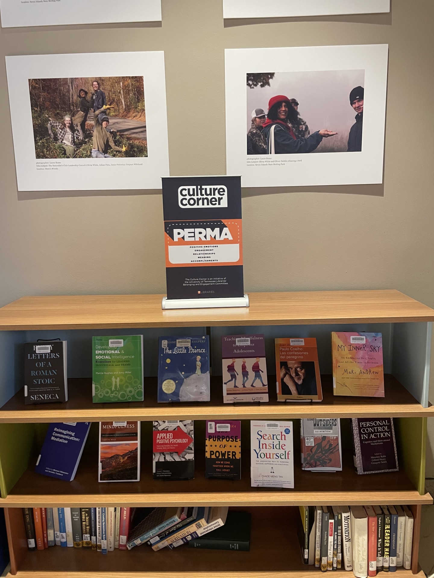 PERMA Culture Corner display