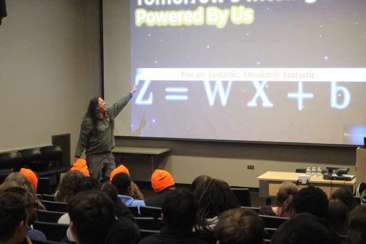 Mikhael Loo delivers the keynote address at BOSS, March 28, 2026.