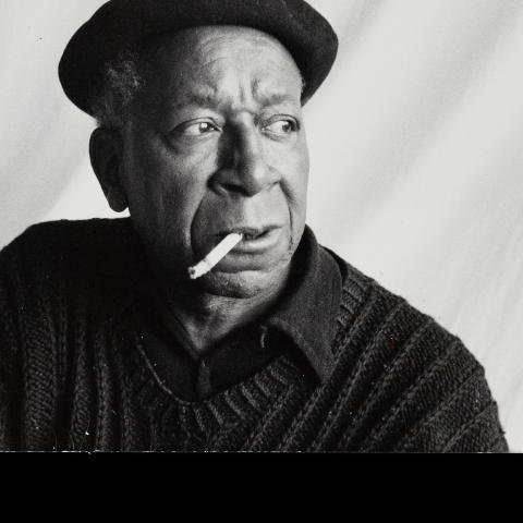 photograph of 20th-century modernist painter Beauford Delaney