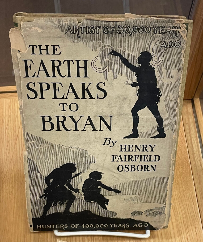 The Earth Speaks to Bryan, a 1925 title from our Rare Book