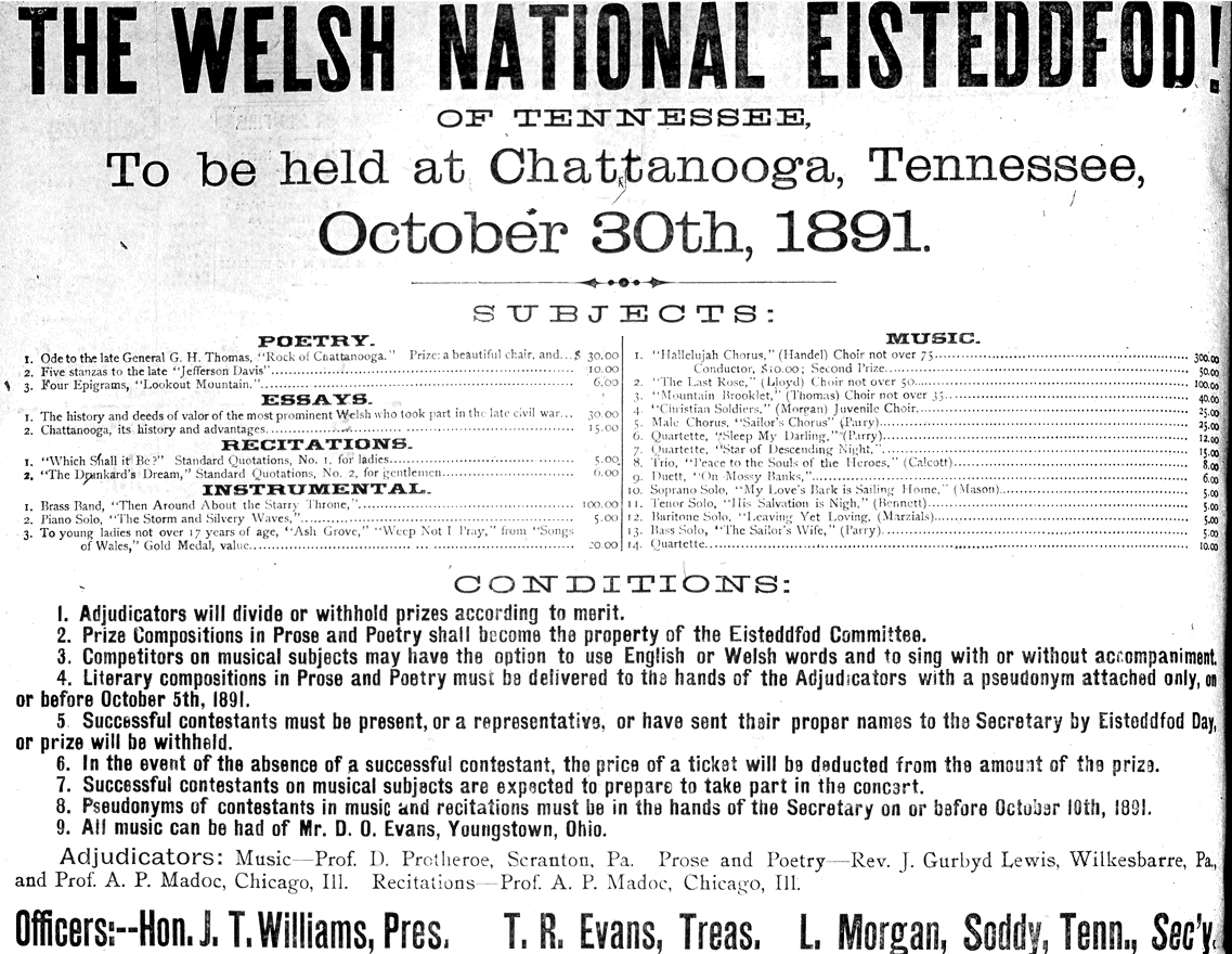 The Welsh in Tennessee Newspapers - Tennessee Newspaper Digitization ...